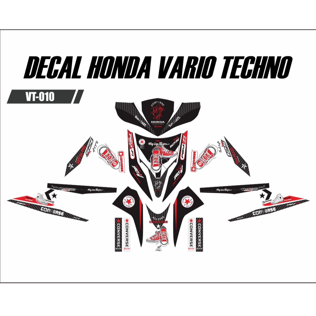 Decal Full Body Honda Vario Techno - CBS TECHNO-CONVERSE