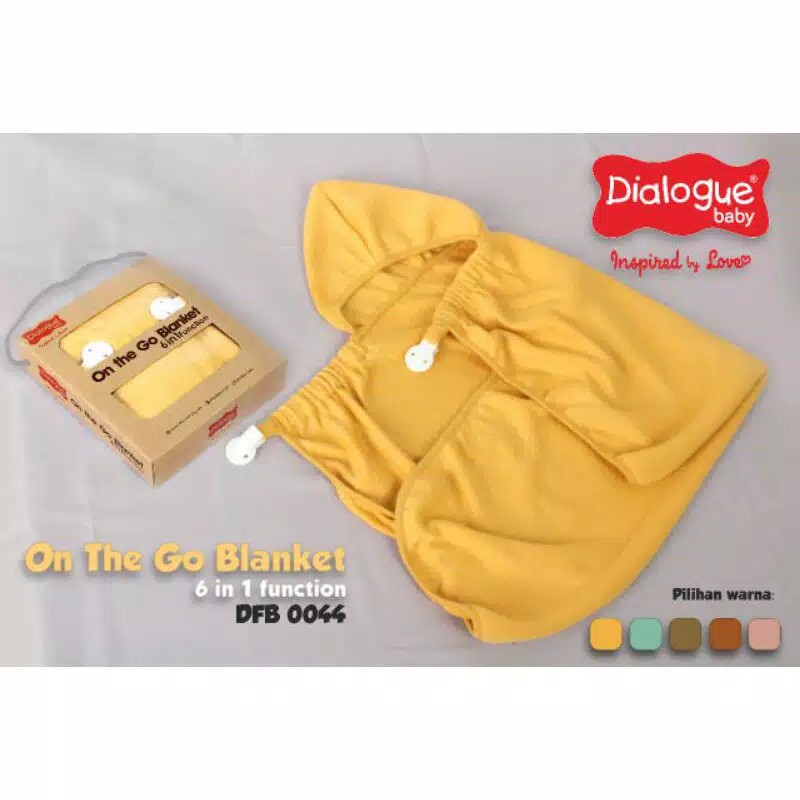 Dialogue Baby On The Go Blanket 6 in 1 Function DFB0044