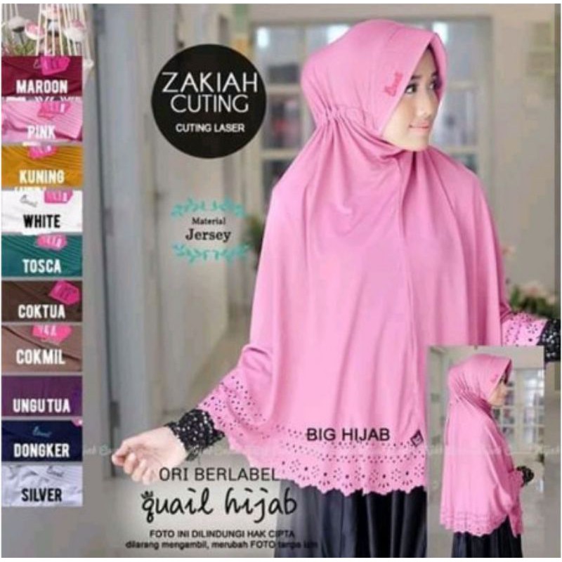 cod kerudung jumbo laser serut/dhiaz collection/kerudung murah jumbo/hijab bergo jumbo/hijab instant