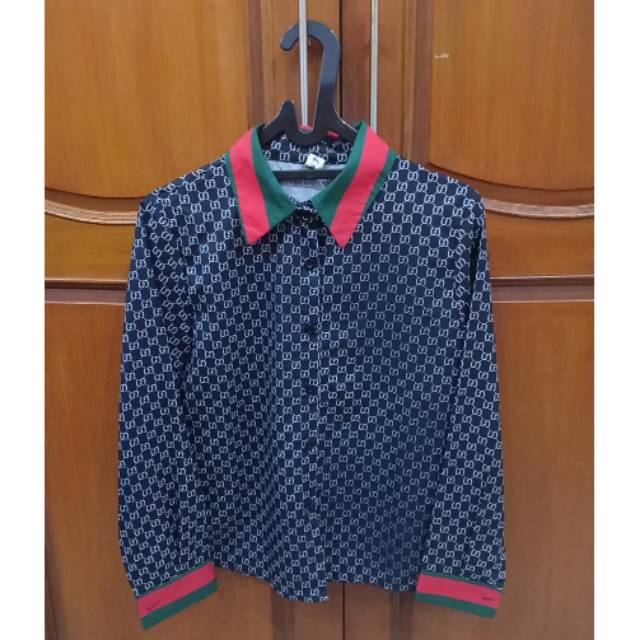 Preloved kemeja gucci