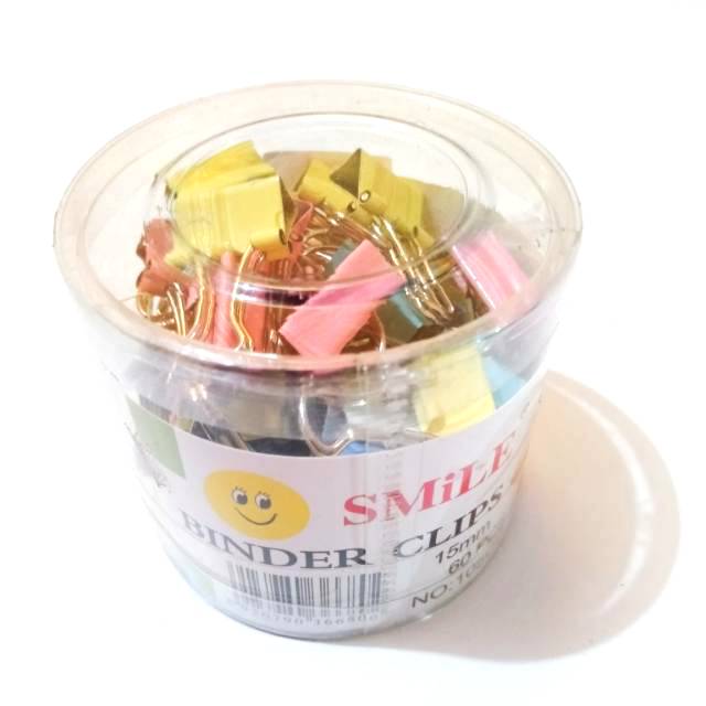 

Binder Clips No. 105 Klip Kertas Penjepit / Paper Clip Warna Warni