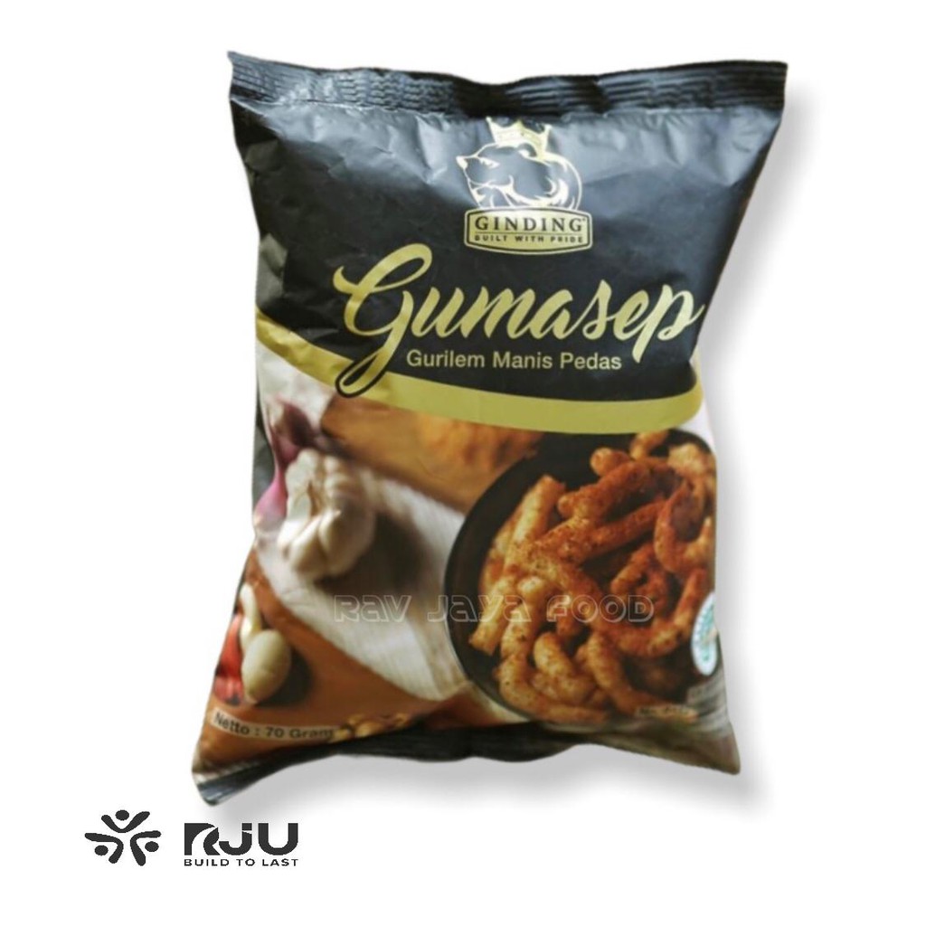 

Gumasep Gurilem Kerupuk Sambal Kacang Pedas Manis 70g