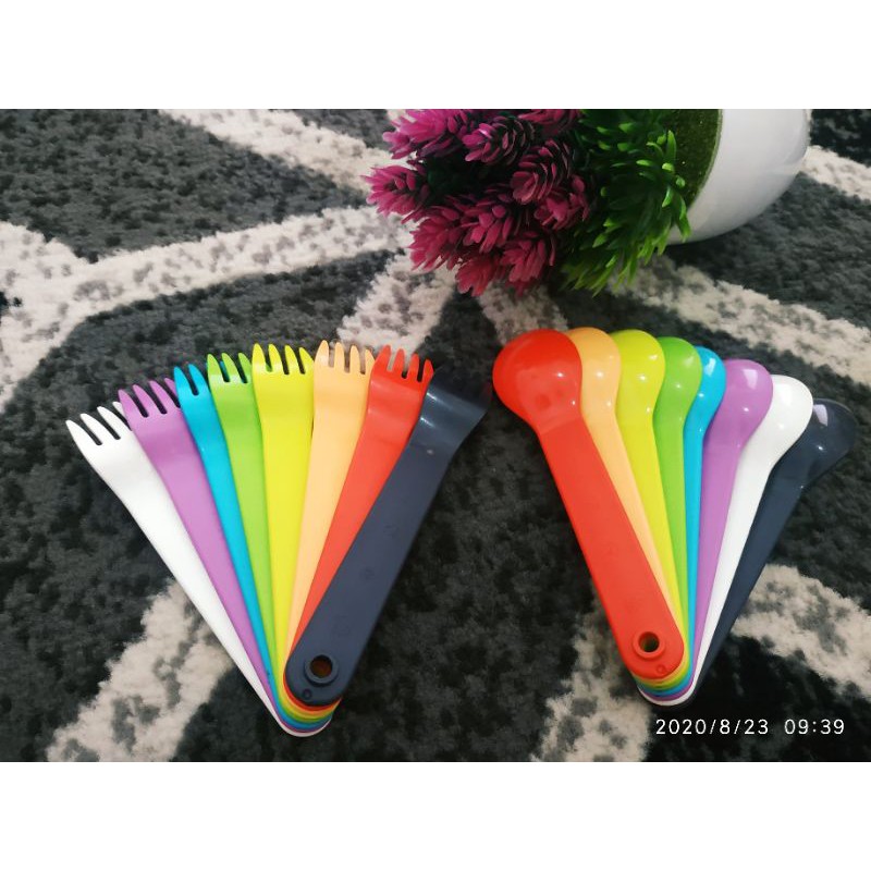 Cutrely sendok garpu set, sendok Tupperware
