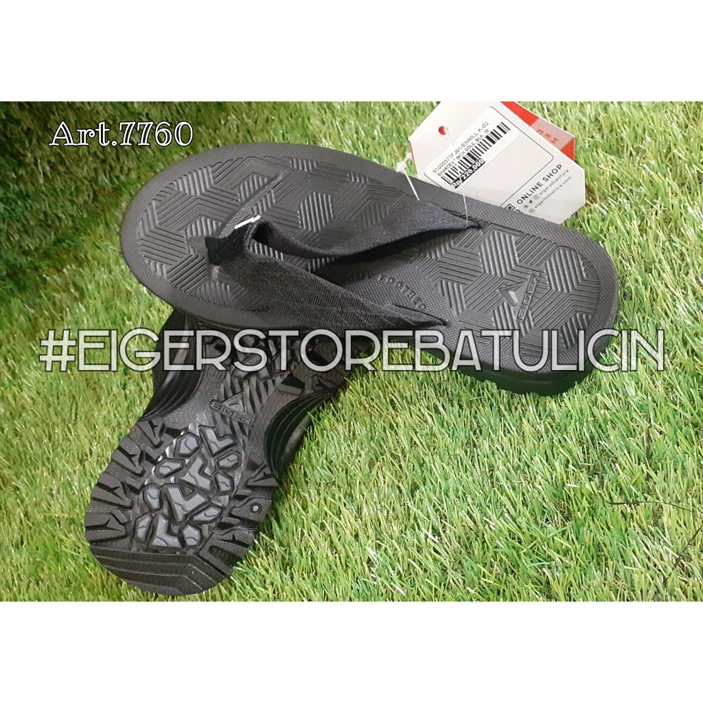  SANDAL  EIGER  BHARDEV PINCH SOLE BLACK BLK 9100057760 