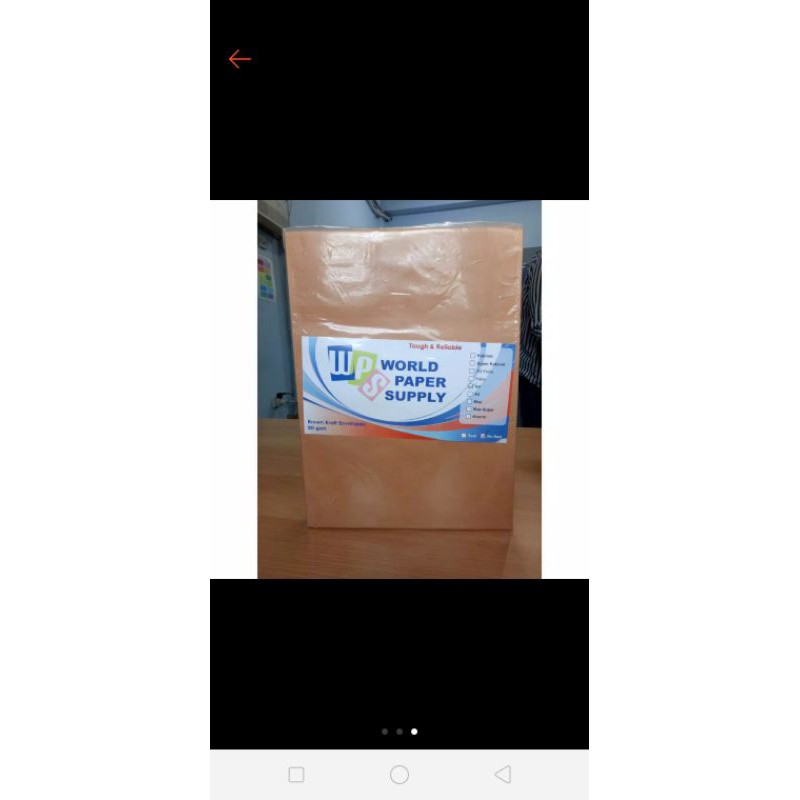 

Amplop coklat uk A4 WPS (30×22cm)
