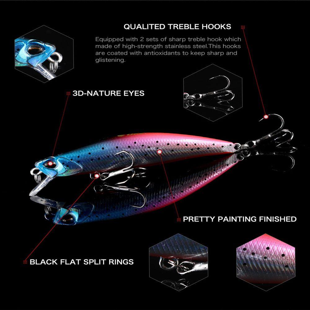 Solighter Umpan Pancing Crankbait Bentuk Ikan Kecil Aneka Warna