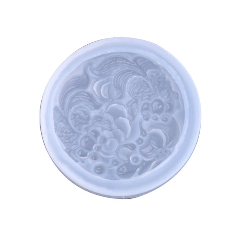 Siy Cetakan Resin Epoksi Uv Mini 3d Bahan Silikon Untuk Aksesoris Perhiasan / Liontin / Hadiah Diy