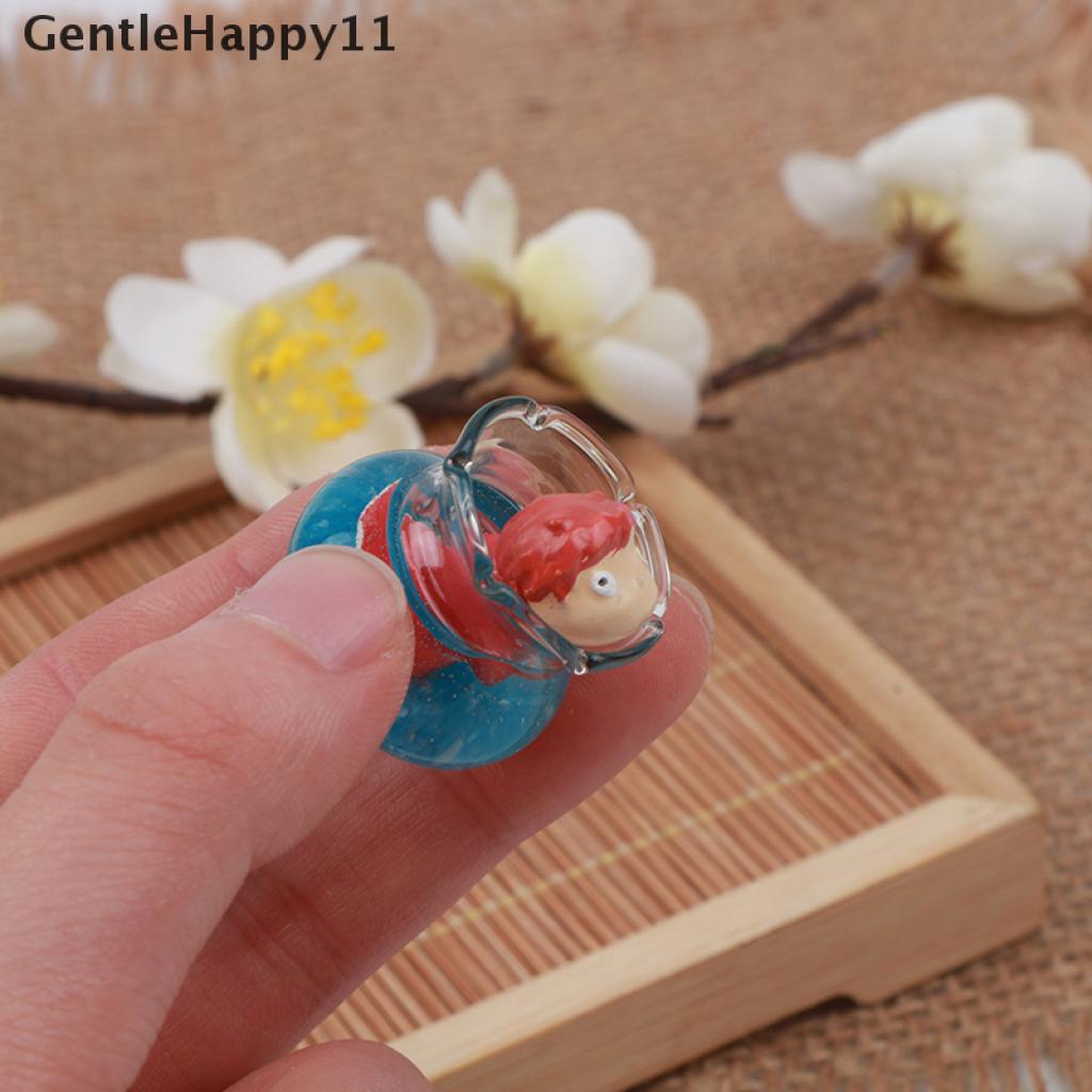 Gentlehappy 1Pc Ornamen Ikan Mas Mikro Hayao Miyazaki