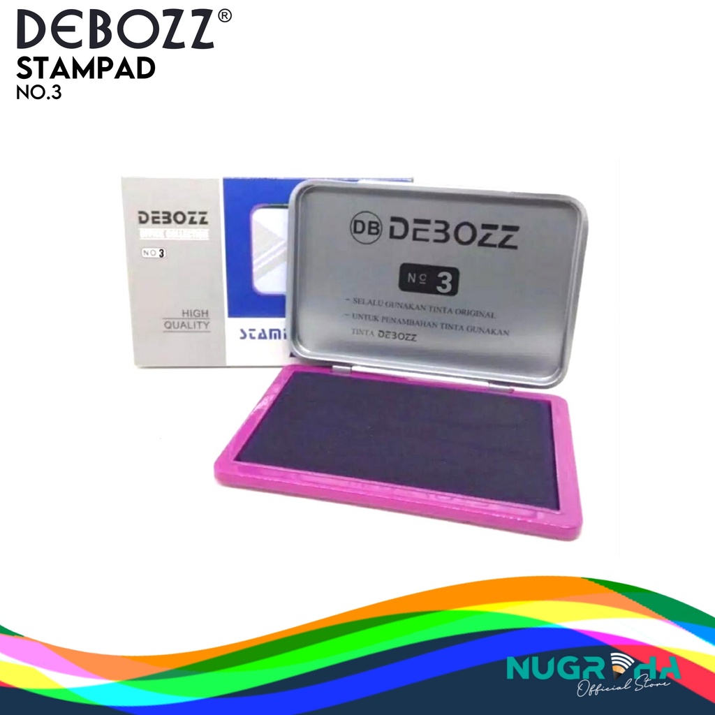 

BANTALAN CAP STAMP PAD DEBOZZ NO 3