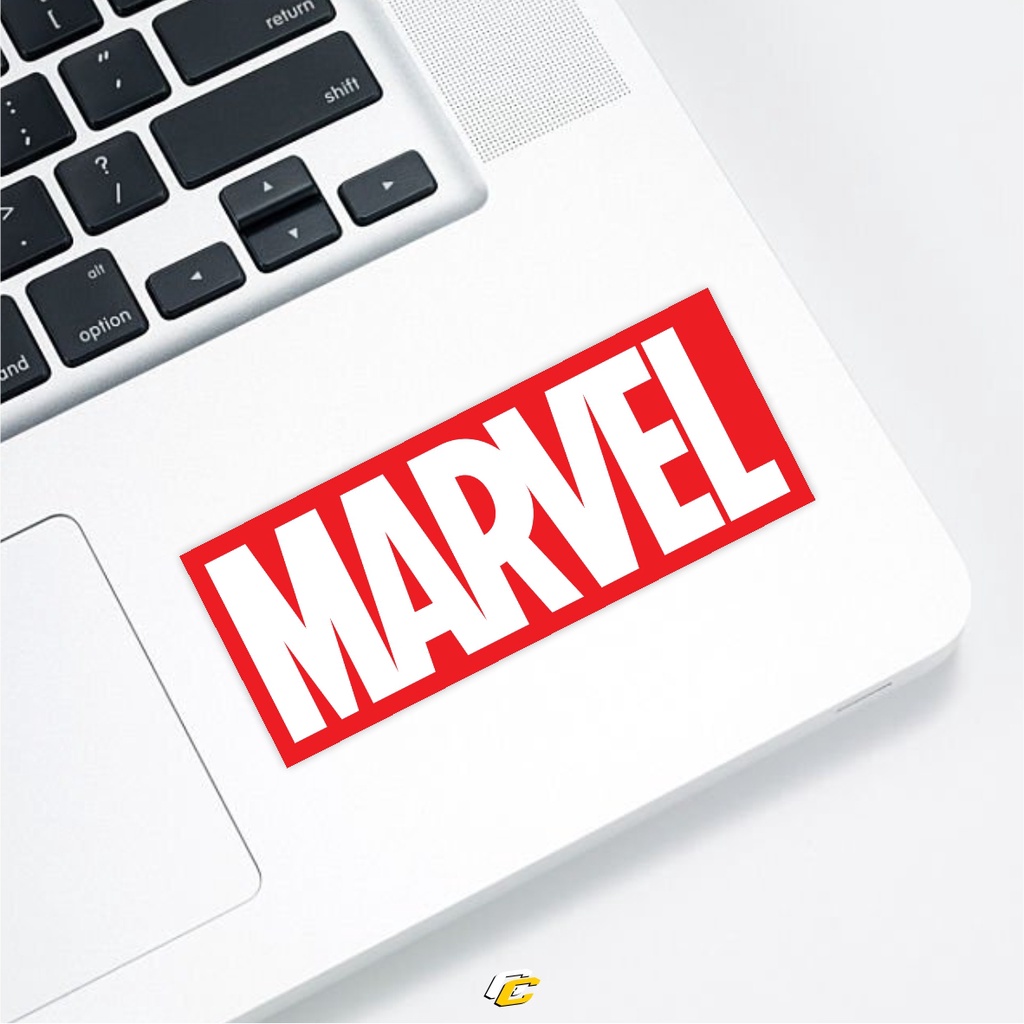 

MARVEL LOGO STICKER | stiker laptop helm motor mobil universal