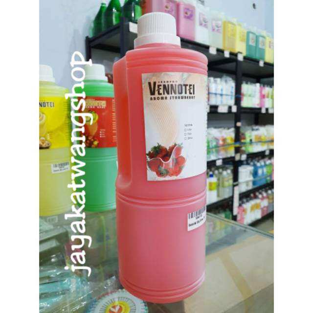 VENNOTEI SHAMPOO Botol Vennotel 1 L / 1000 ML Aroma Melon / Strawberry / Lemon / Apel