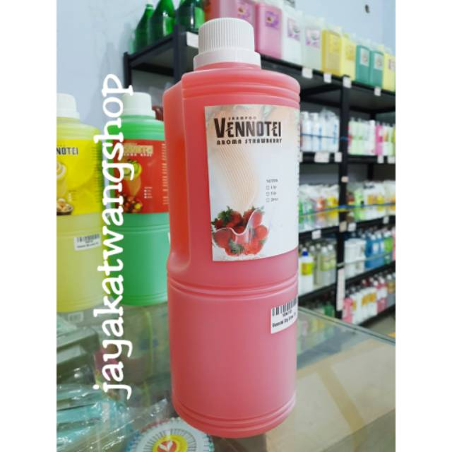 VENNOTEI SHAMPOO Botol Vennotel 1 L / 1000 ML Aroma Melon / Strawberry / Lemon / Apel - Venotel