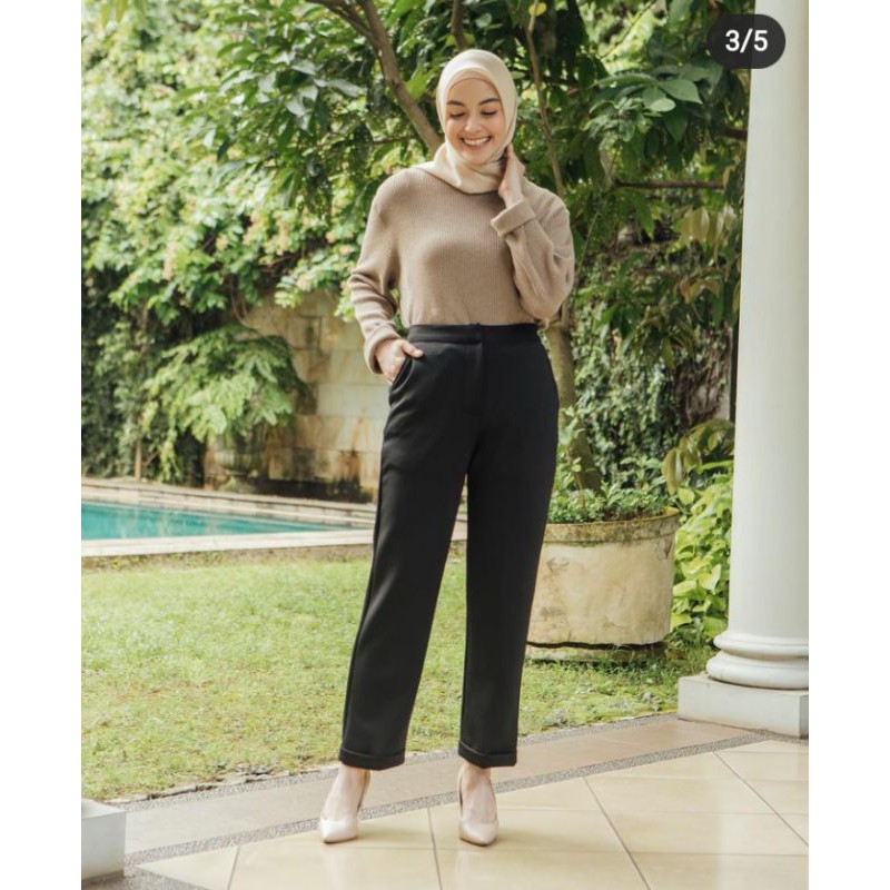 Gimmy pants geulis black