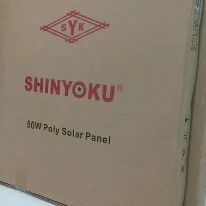 Shinyoku Solar Cell 50Wp Poly / Solar Panel 50Wp Polycrystalline