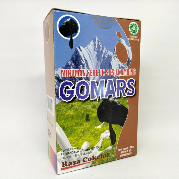 

GOMARS Susu Kambing Etawa Rasa Coklat 200 Gram