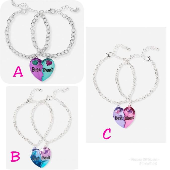 Justice Bff Best Friends Love Bracelet - Gelang Bff Justice Terlaris