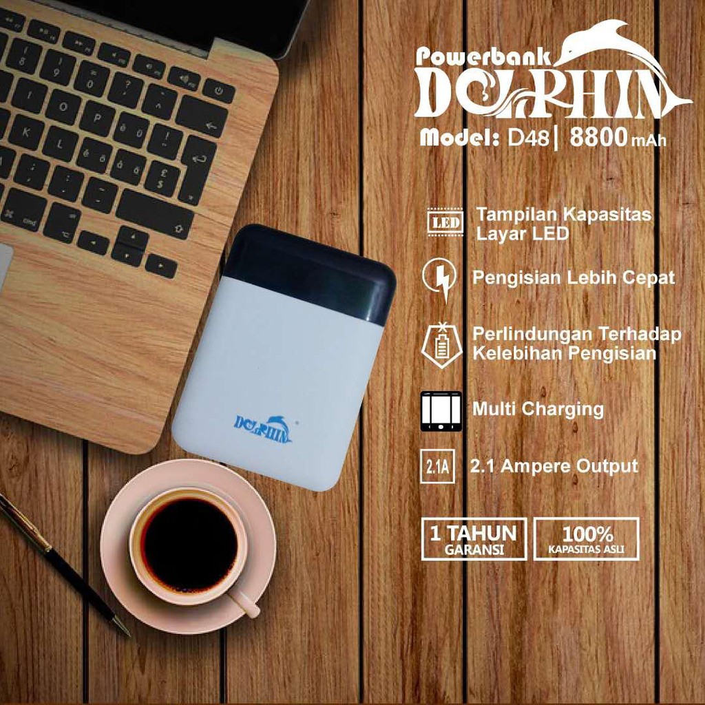 POWERBANK DOLPHIN D-48 8800mAh