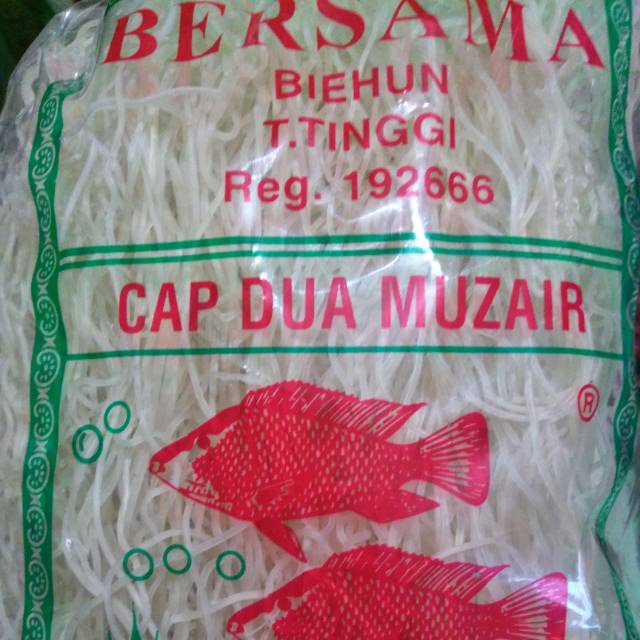 

Bihun BERSAMA Bihun cap 2 ikan mujair 250g BY MDS
