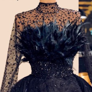 Gaun Malam Navy Blue /Saudi Arabic Africa/Modern Gown Night | Shopee Indonesia