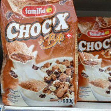 

familia cereal choc'x bits 600gr