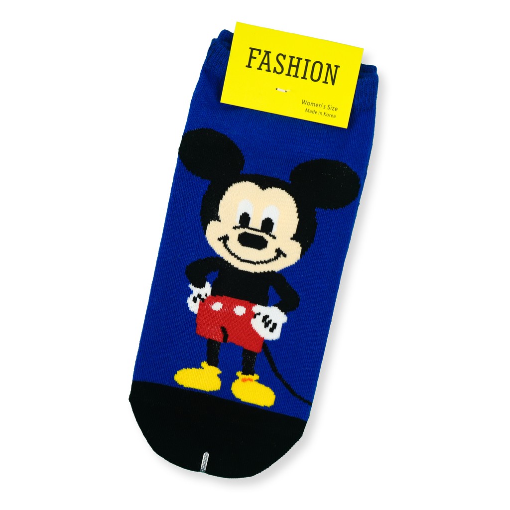 DISNEY STANDARD - Kaos Kaki Pendek Semata Kaki/ Kaos Kaki Ankle Dewasa Wanita-KWMD-001