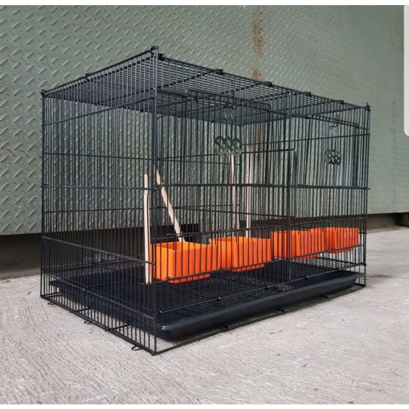 KANDANG BESI KOTAK SEKAT 60X40X42 CM