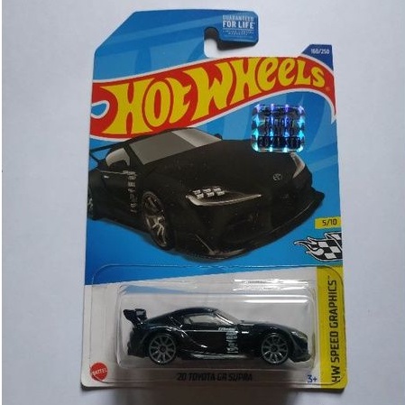 hotwheels hot wheels 20 toyota supra gr hitam game stop exclusive
