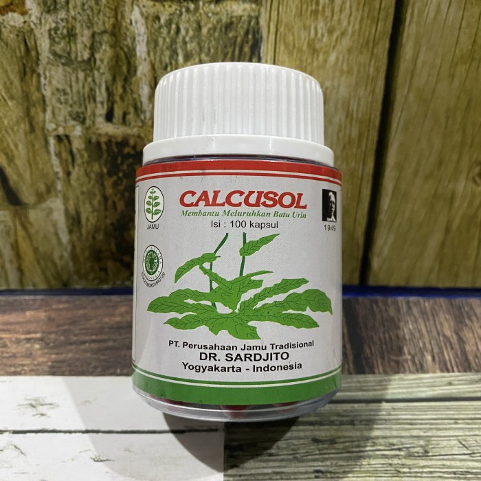 calcusol isi 100 obat batu urin