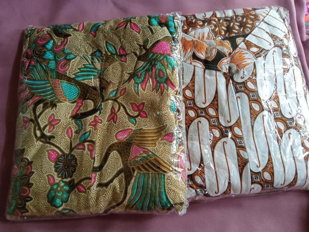 Gamis Batik Baju Wanita All Size Ld 110 Fashion Muslim Batik Pekalongan Pakaian Syari Busui Adem