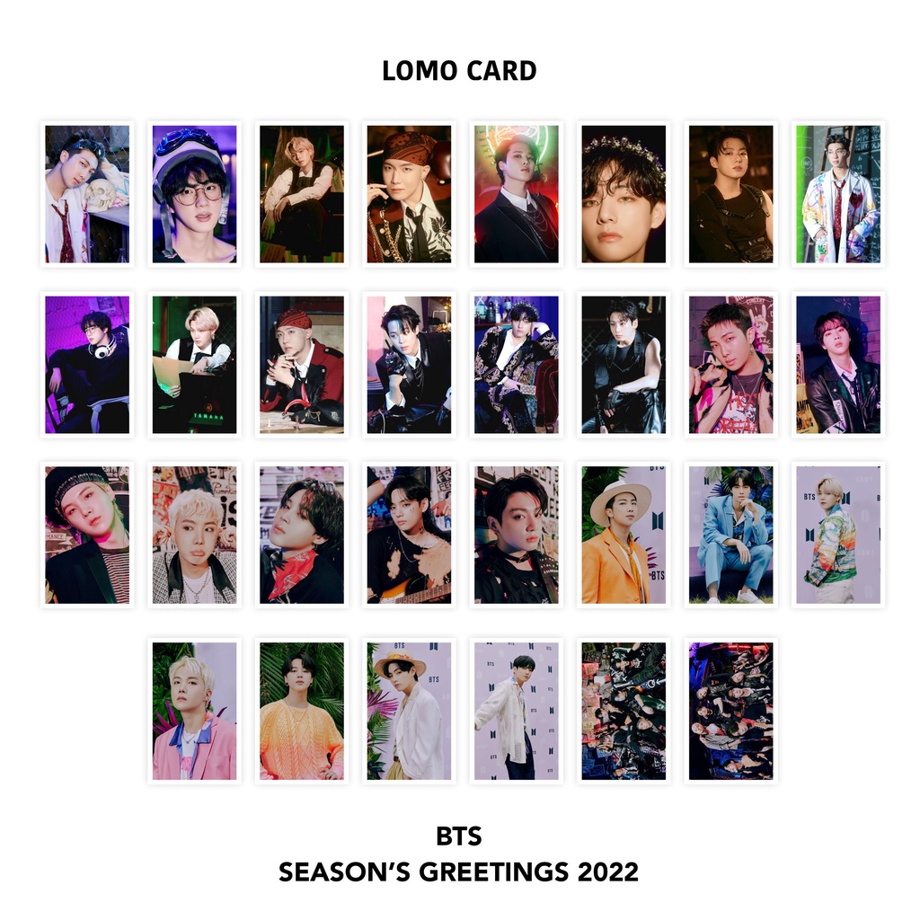 Lomo Card BTS Season's Greetings 2022