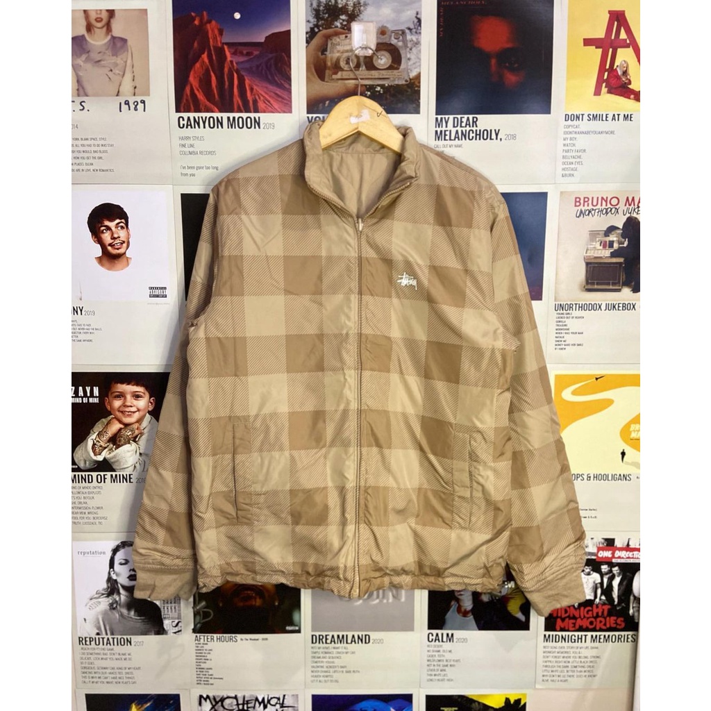 Jacket Stussy Second Original Reversible