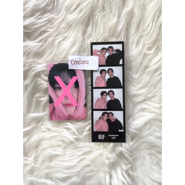 (ready stock) photostrip slowacid nct 127 taeyong yuta official