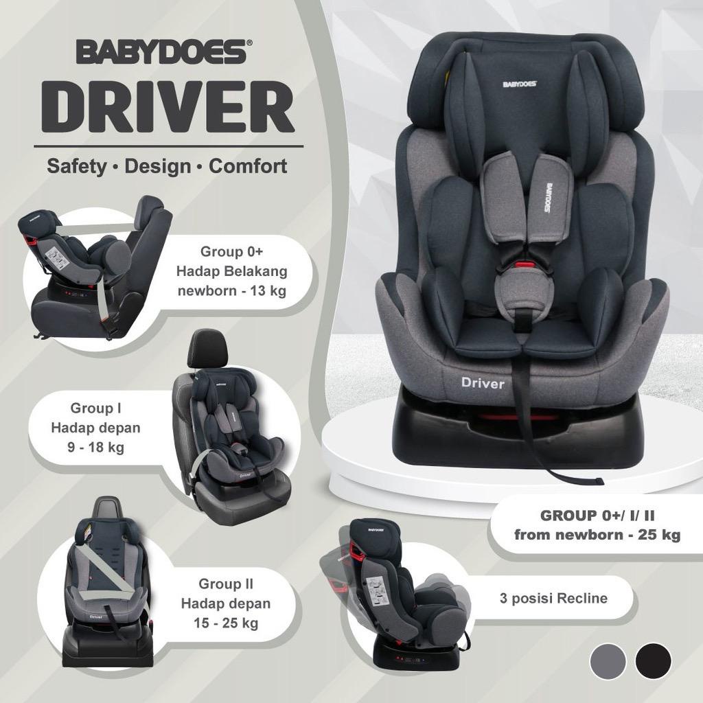 Baby Does Driver CarSeat 8514 / Dudukan Mobil Anak Bayi Babydoes 8514