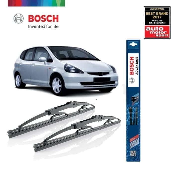 Wiper Blade Jazz BOSCH Sepasang Advantage 16-24&quot; ORIGINAL