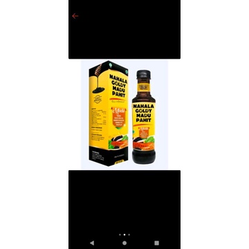 Madu Hitam Pahit Gamat Nahala Goldy plus