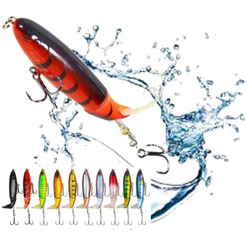 Umpan Pancing Hard Bait Bentuk Ikan Imitasi Berat 13g / 35g Dengan Kail
