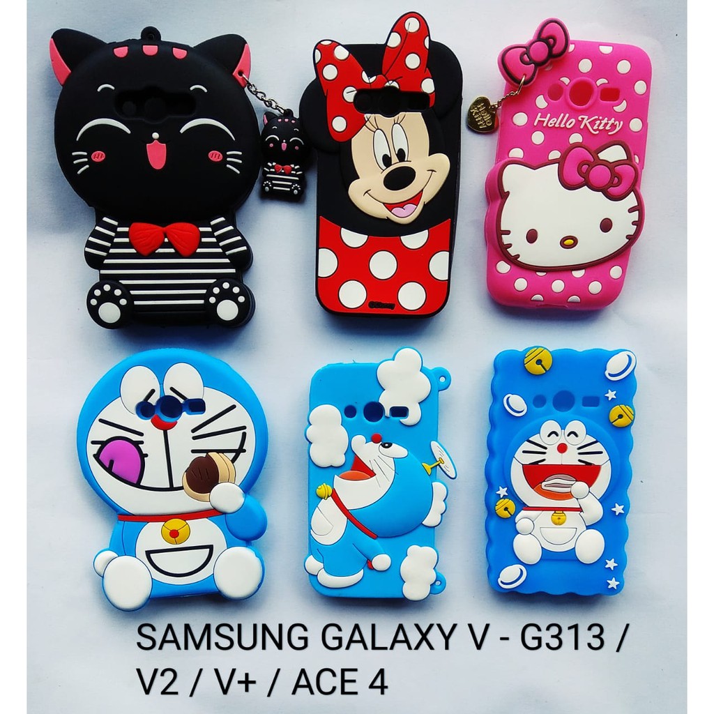 Samsung Galaxy V V2 V Plus Ace 4 Case Boneka 3d Shopee