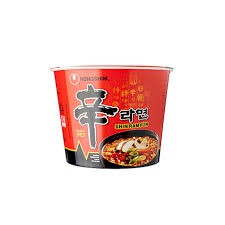 

NONGSHIM SPICY SHIN RAMYUN CUP NOODLES MIE RAMEN KOREA IMPORT 117GR
