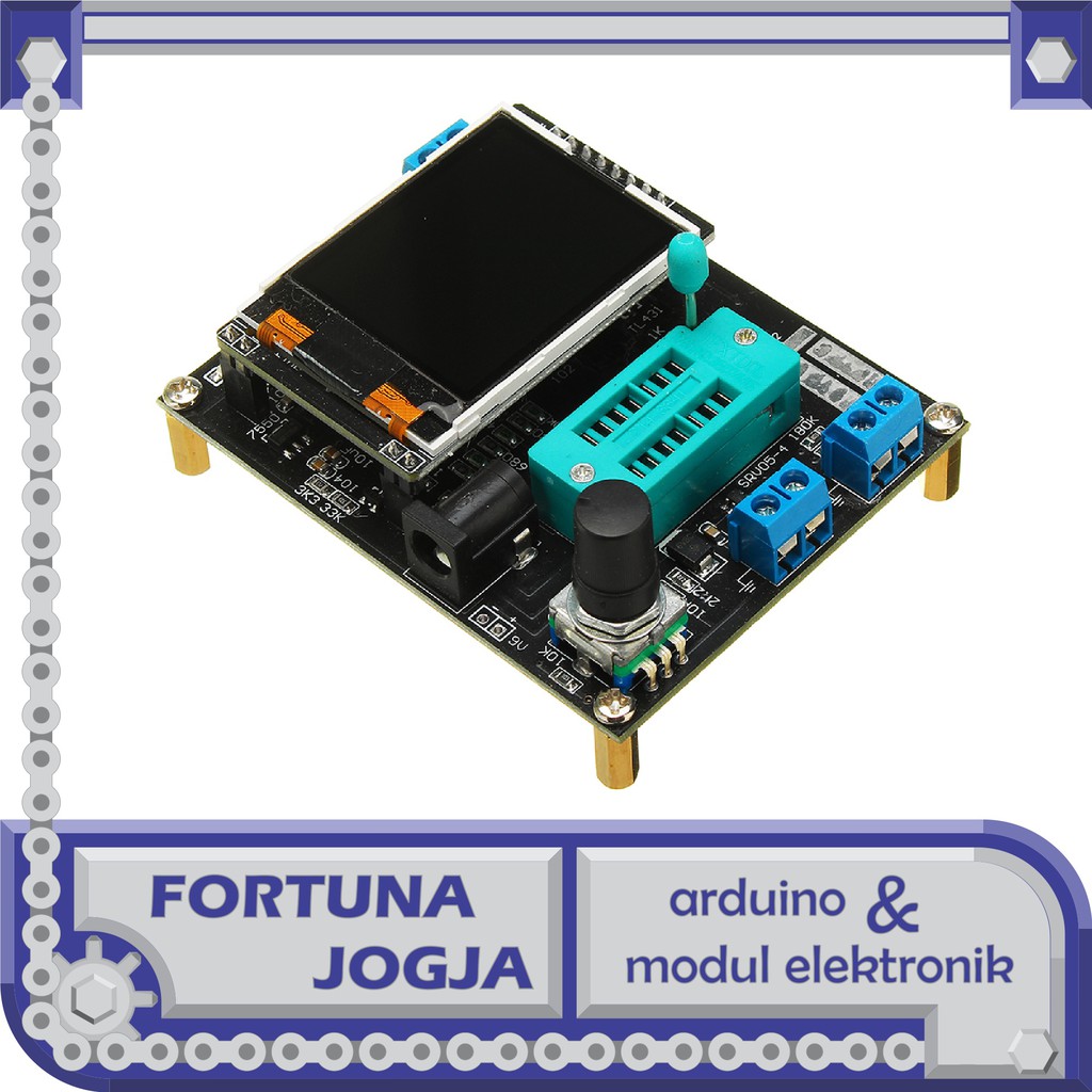 GM328A LCR ESR SCR FET Dioda Thyristor Transistor Smart Tester