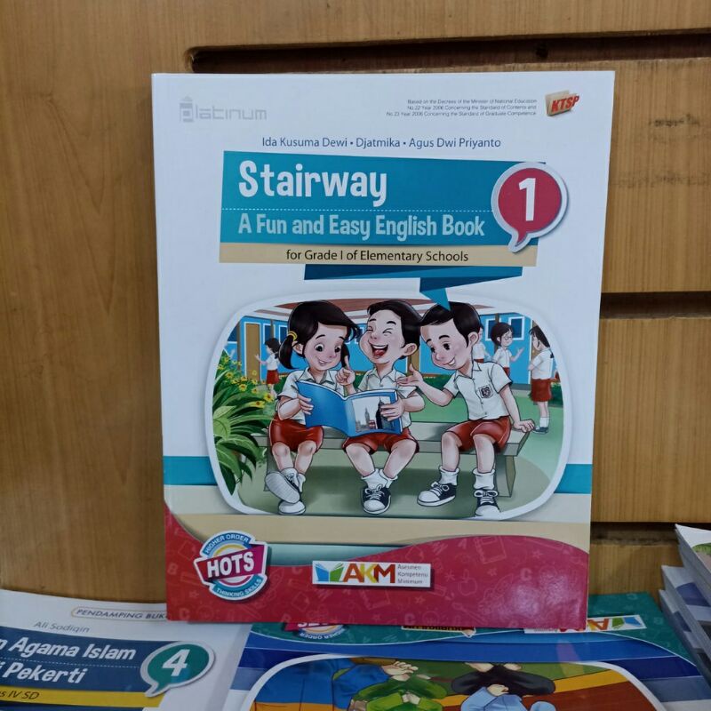 Jual Buku Bahasa Inggris SD STAIRWAY Kelas 1 | Shopee Indonesia