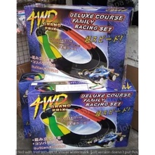 Track Tamiya 2 Jalur 4WD Grand Prix Jalanan Jalan Rel Tamiya Sirkuit Mobil Mainan Main Anak NEW