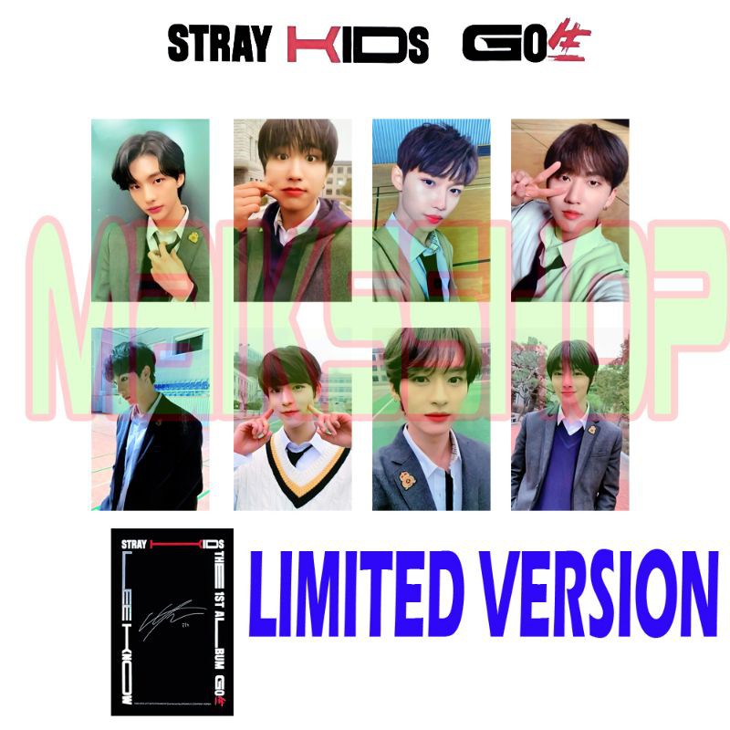 Stray Kids Go Live Photocard Kpop