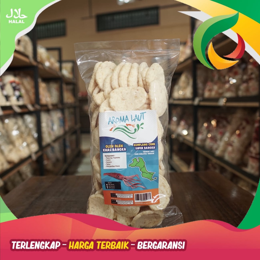 

KEMPLANG CUMI AROMA LAUT 250GR