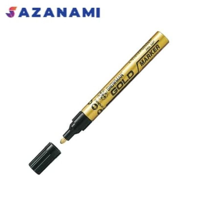 

PROMO - SPIDOL SNOWMAN GOLD PAINT MARKER SNOWMAN FINE GOLD SPIDOL EMAS GP12