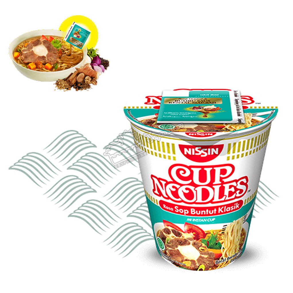 Nissin Cup Noodles Sop Buntut Klasik by William Wongso [Limited Ed]