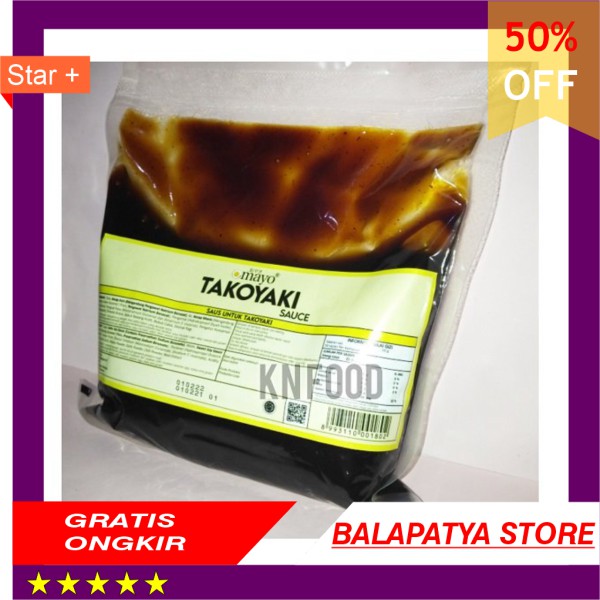 

LIMITED EDITION!!! Saus Toping Takoyaki-1 Pack Saus Takoyaki