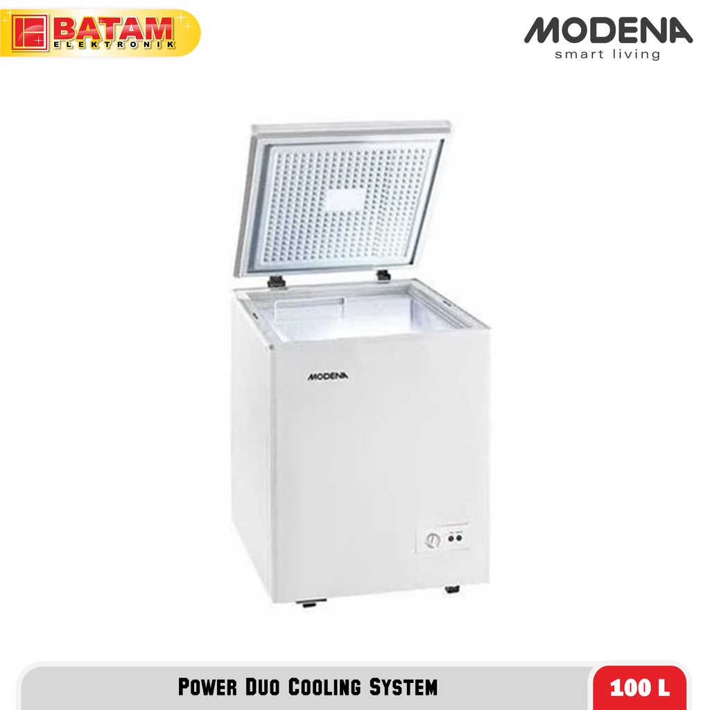 Jual CHEST FREEZER MODENA 100 LITER MD 10W Shopee Indonesia