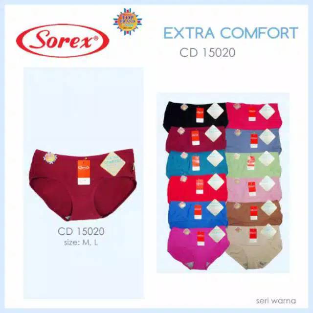 SOREX Cd Wanita Pori Pori 15020  Extra Comfort SOREX Original