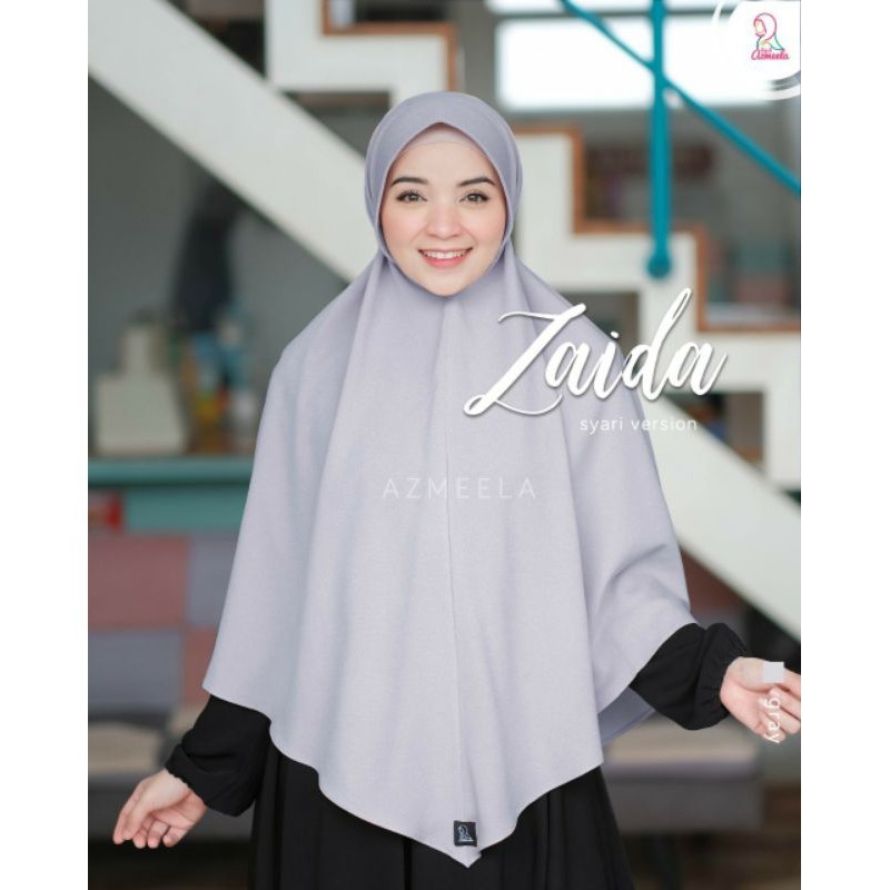 ZAIDA ZAINA SYAR'I BY AZMEELA - JILBAB INSTAN AZMEELA - JILBAB SYARI