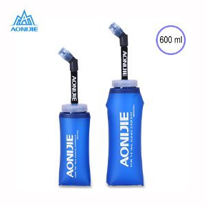 Unik  Aonijie Soft Flask Long Straw SD13   600ml botol minum